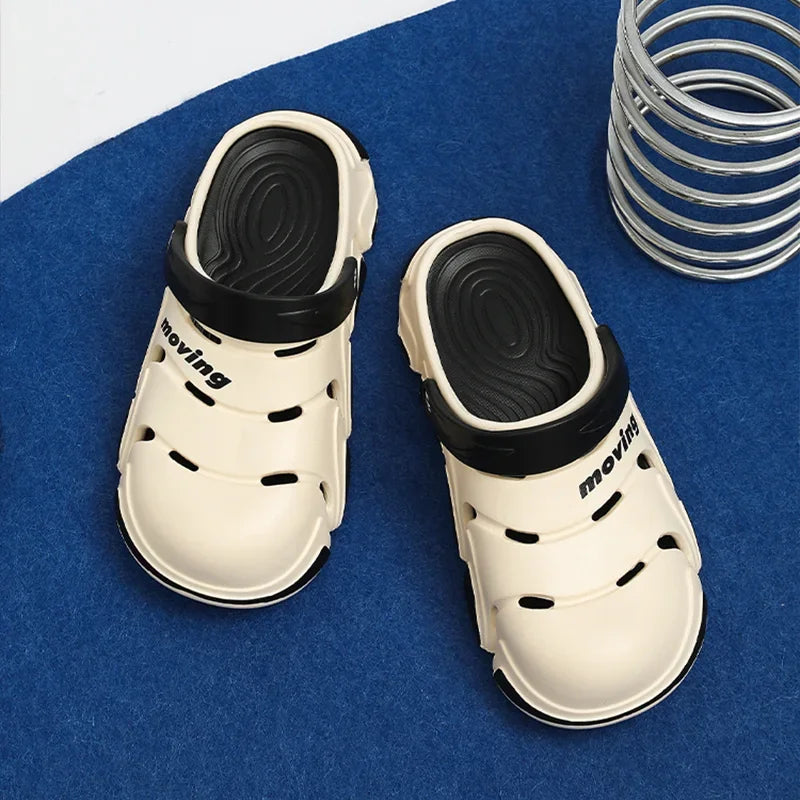Durable Men’s EVA Slippers – Non-Slip, Odourless, Soft Summer Sandals for Indoor & Outdoor Use