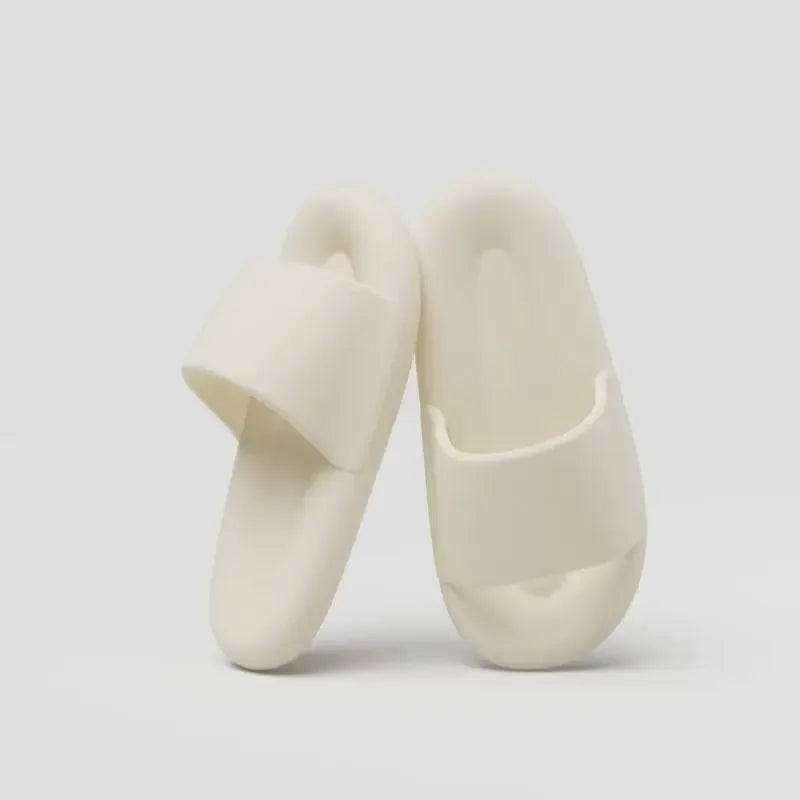 Unisex Indoor Outdoor Pillow Slippers – Quick Dry, Soft Cushion