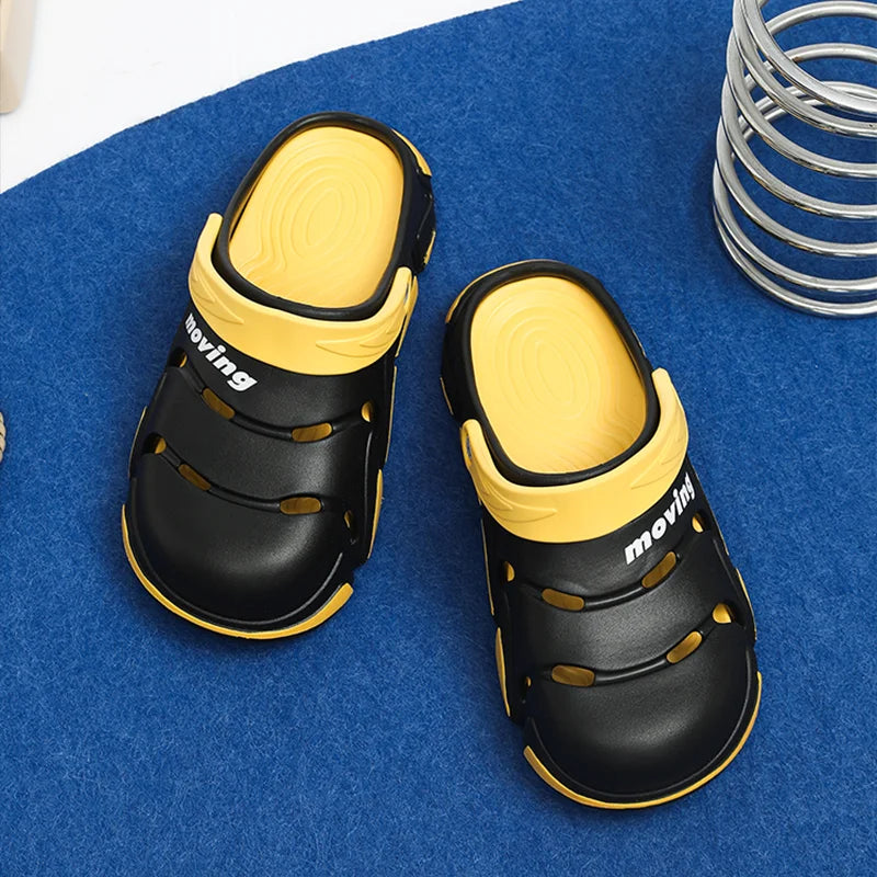Durable Men’s EVA Slippers – Non-Slip, Odourless, Soft Summer Sandals for Indoor & Outdoor Use