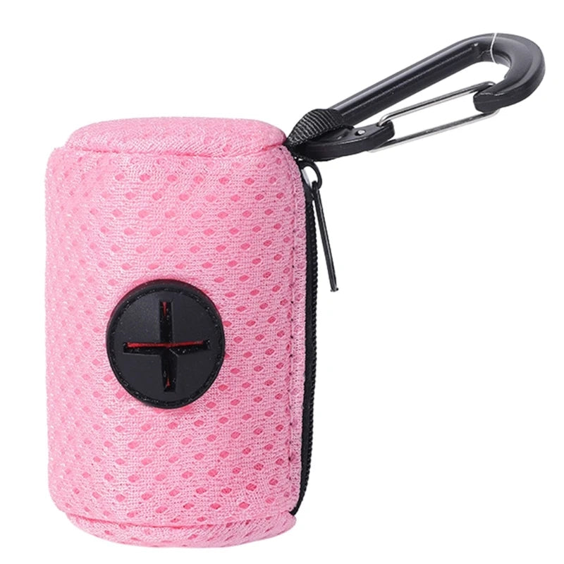 Pet Waste Bag Dispenser – Dog Poop Bag Holder for Outdoor Walks & Cleaning
