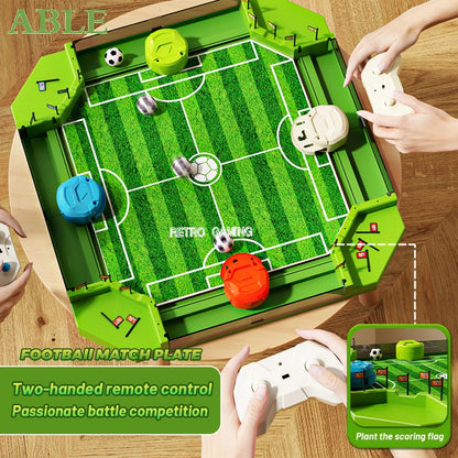 Tabletop Football Challenge – Mini 4-Player Interactive Sports Game with Self-Assembly