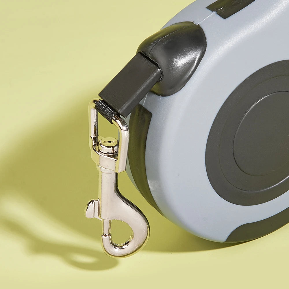 Durable Retractable Dog Leash – 3m / 5m Nylon Lead for Small to Large Dogs & Cats