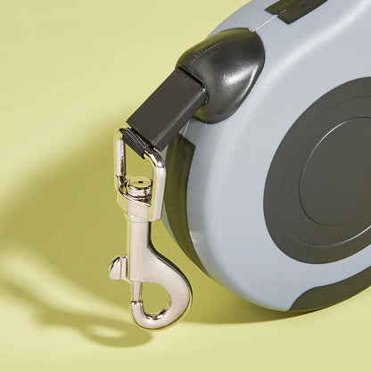 Durable Retractable Dog Leash – 3m / 5m Nylon Lead for Small to Large Dogs & Cats