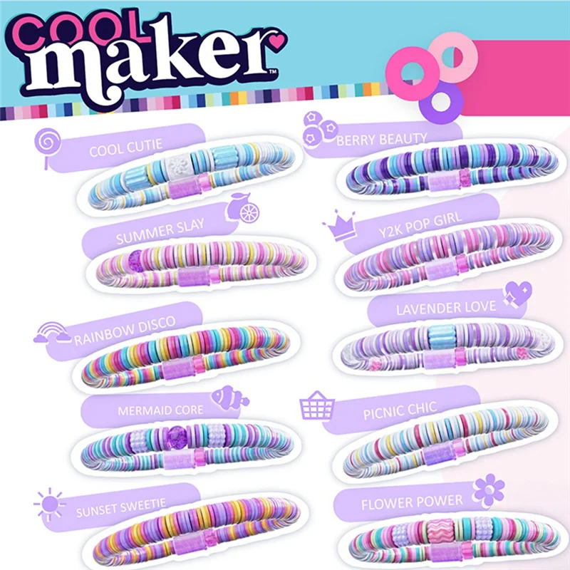 Girls’ DIY Bracelet Kit – Creative Friendship String Maker Craft Set, Fun Birthday Gift Idea