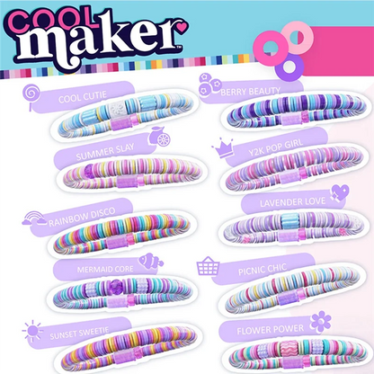 Girls’ DIY Bracelet Kit – Creative Friendship String Maker Craft Set, Fun Birthday Gift Idea