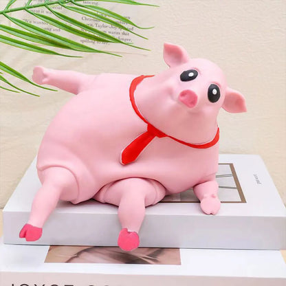 Pig Stress Relief Toy – Soft Squishy Animal Fidget Doll for Anxiety & Fun Play