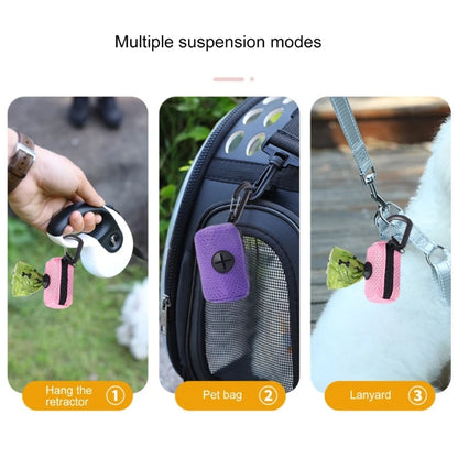 Pet Waste Bag Dispenser – Dog Poop Bag Holder for Outdoor Walks & Cleaning
