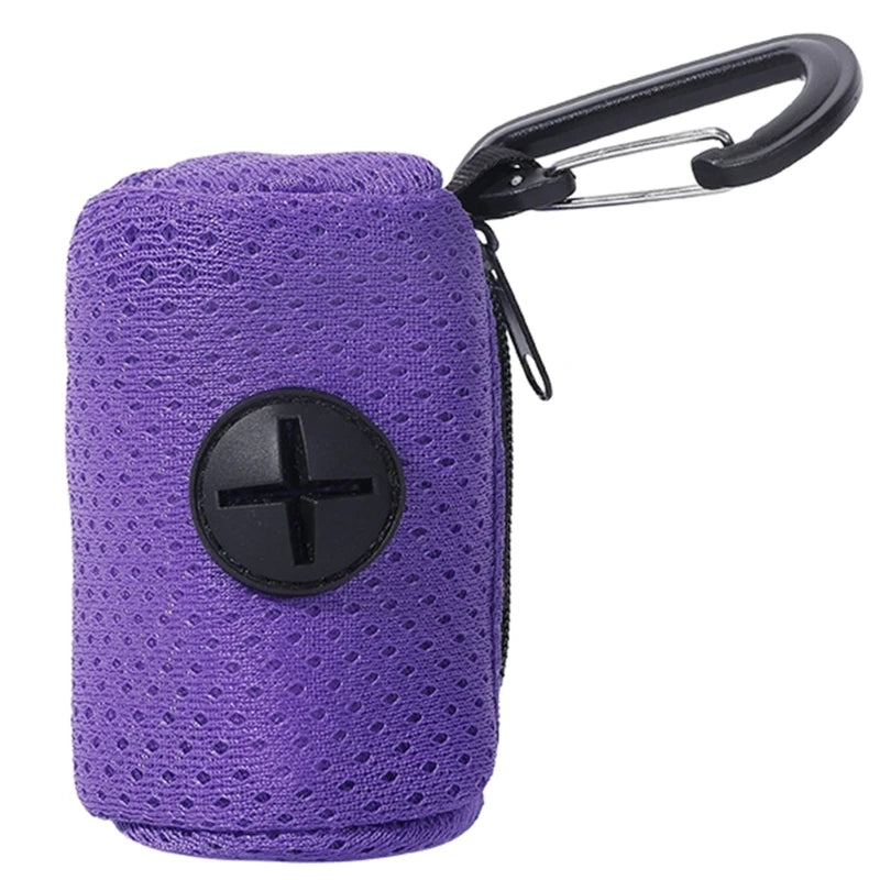 Pet Waste Bag Dispenser – Dog Poop Bag Holder for Outdoor Walks & Cleaning