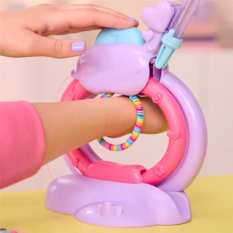 Girls’ DIY Bracelet Kit – Creative Friendship String Maker Craft Set, Fun Birthday Gift Idea