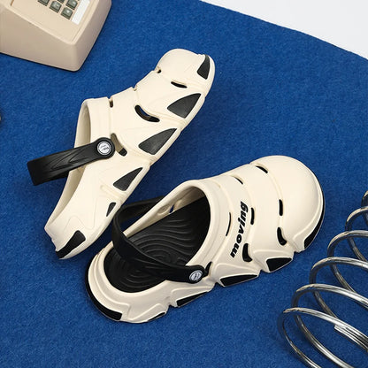 Durable Men’s EVA Slippers – Non-Slip, Odourless, Soft Summer Sandals for Indoor & Outdoor Use