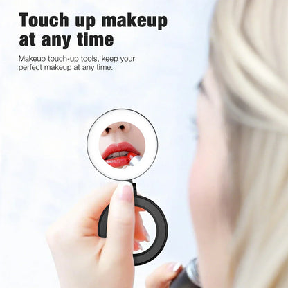 SnapLight Pro – MagSafe Magnetic Selfie Ring for Perfect Shots & Touch-Up Makeup Anytime