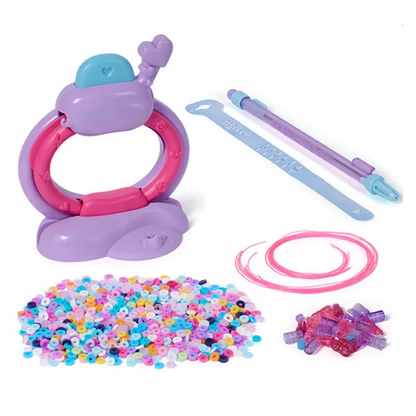 Girls’ DIY Bracelet Kit – Creative Friendship String Maker Craft Set, Fun Birthday Gift Idea