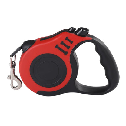 Durable Retractable Dog Leash – 3m / 5m Nylon Lead for Small to Large Dogs & Cats