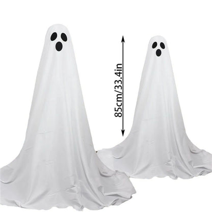 Fright Night Ghost – Outdoor Halloween Decoration for Porch, Door & Garden