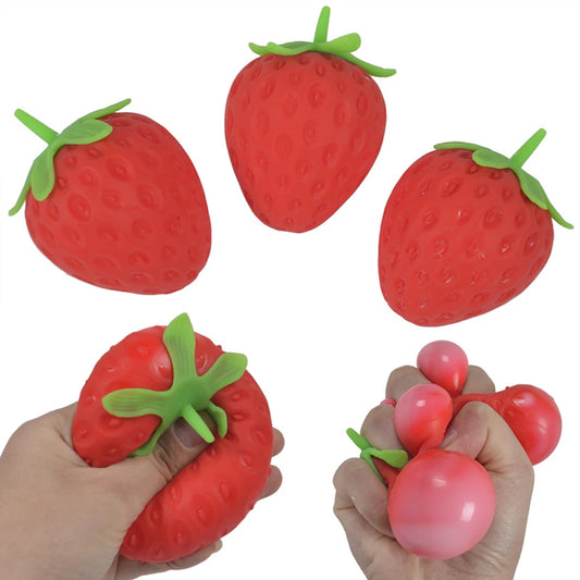 Berry Squeeze – Anti-Anxiety Strawberry Squishy Toy for Stress Relief