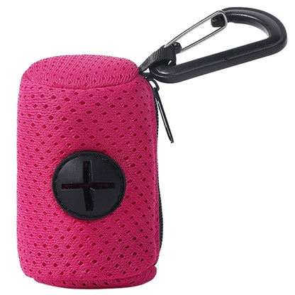 Pet Waste Bag Dispenser – Dog Poop Bag Holder for Outdoor Walks & Cleaning