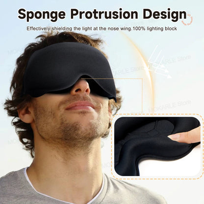 DreamSEO – Premium Sleep Mask – Blocking Eye Mask for Travel & Night Sleep