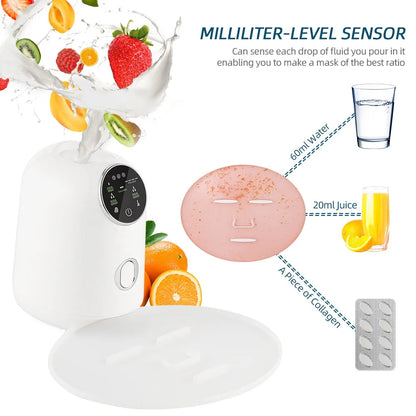 Home Use DIY Mask Machine – Automatic Facial Mask Maker for Fruit, Vegetable Juice & Milk