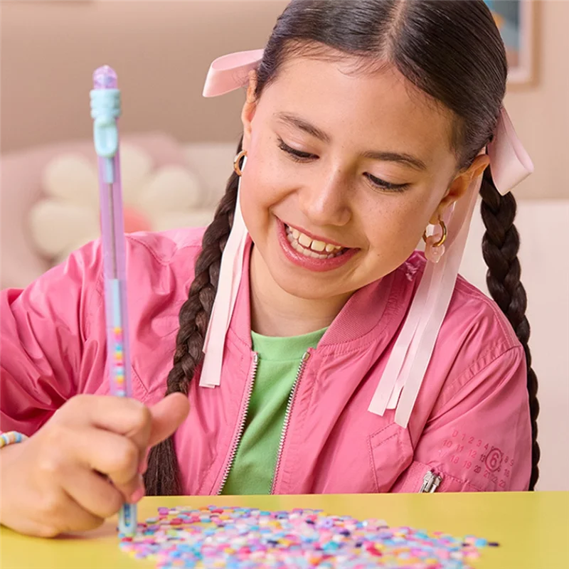 Girls’ DIY Bracelet Kit – Creative Friendship String Maker Craft Set, Fun Birthday Gift Idea