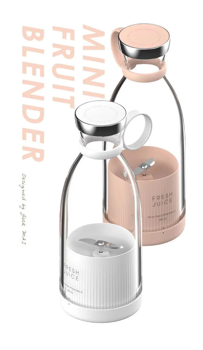 USB Mini Blender 350ml – Portable Electric Juicer, Fruit Mixer & Milkshake Maker for Travel