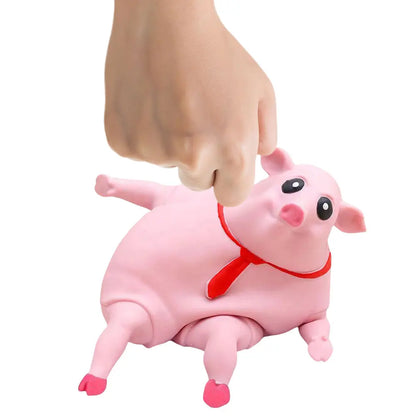 Pig Stress Relief Toy – Soft Squishy Animal Fidget Doll for Anxiety & Fun Play
