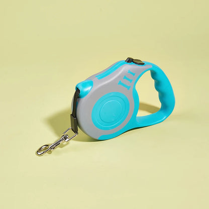 Durable Retractable Dog Leash – 3m / 5m Nylon Lead for Small to Large Dogs & Cats