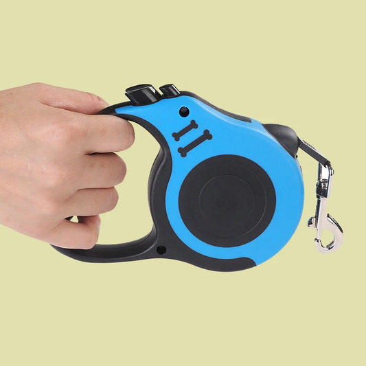 Durable Retractable Dog Leash – 3m / 5m Nylon Lead for Small to Large Dogs & Cats