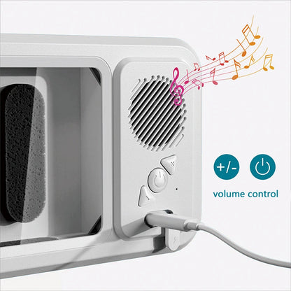 Kitchen & Shower Phone Holder – Waterproof Anti-Fog Wall Mount with Bluetooth Speaker