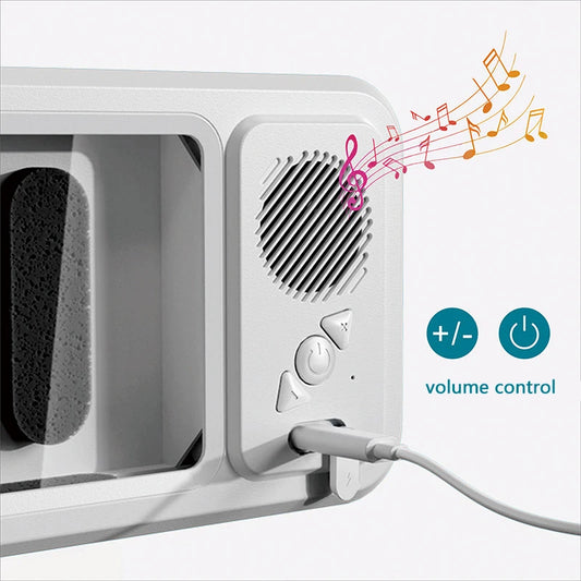 Kitchen & Shower Phone Holder – Waterproof Anti-Fog Wall Mount with Bluetooth Speaker