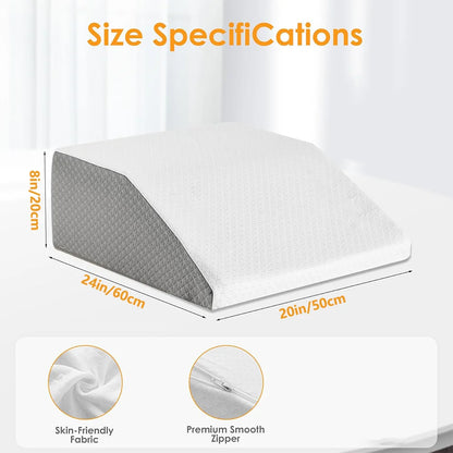 Wedge Cushion for Sleeping, Rest & Side Support