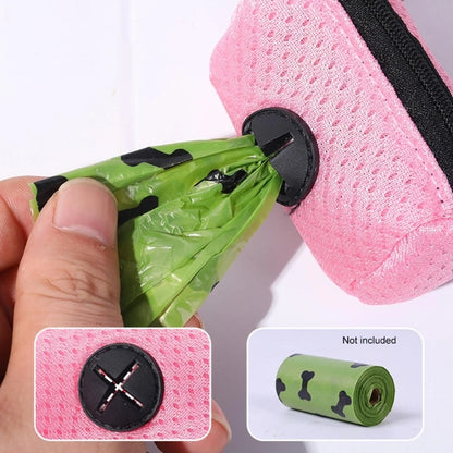 Pet Waste Bag Dispenser – Dog Poop Bag Holder for Outdoor Walks & Cleaning