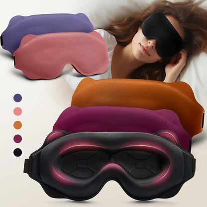 DreamSEO – Premium Sleep Mask – Blocking Eye Mask for Travel & Night Sleep