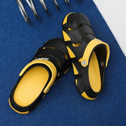 Durable Men’s EVA Slippers – Non-Slip, Odourless, Soft Summer Sandals for Indoor & Outdoor Use