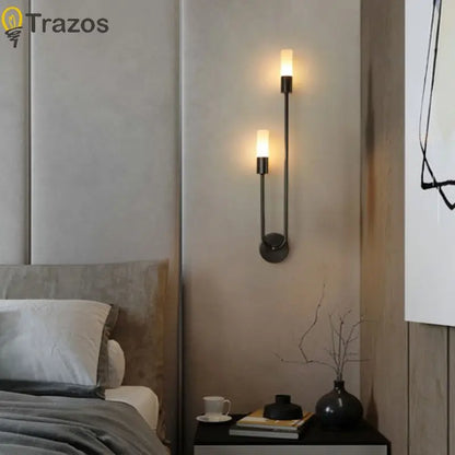 Nordic Luxury LED Wall Lamp for Living Room, Bedroom & Hallways