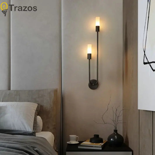 Nordic Luxury LED Wall Lamp for Living Room, Bedroom & Hallways