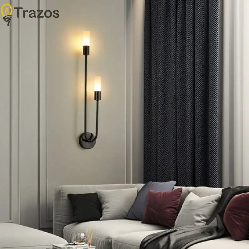 Nordic Luxury LED Wall Lamp for Living Room, Bedroom & Hallways