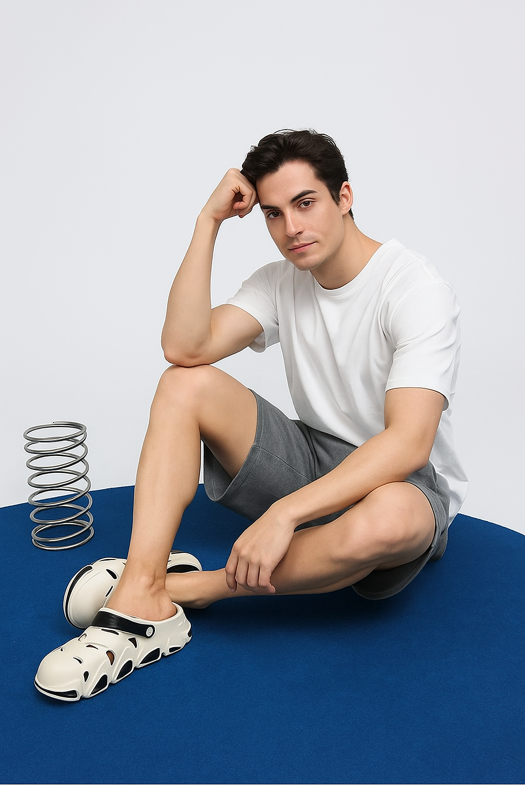 Durable Men’s EVA Slippers – Non-Slip, Odourless, Soft Summer Sandals for Indoor & Outdoor Use