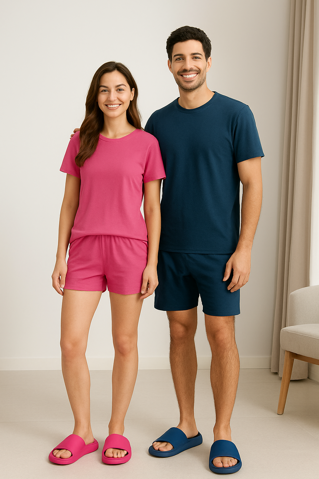 Unisex Indoor Outdoor Pillow Slippers – Quick Dry, Soft Cushion